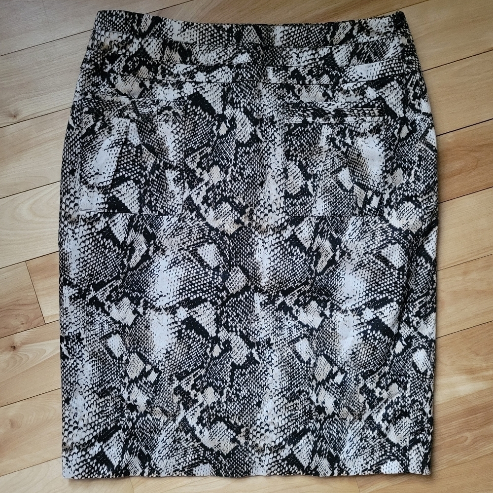 INC International Concepts Snakeprint Skirt